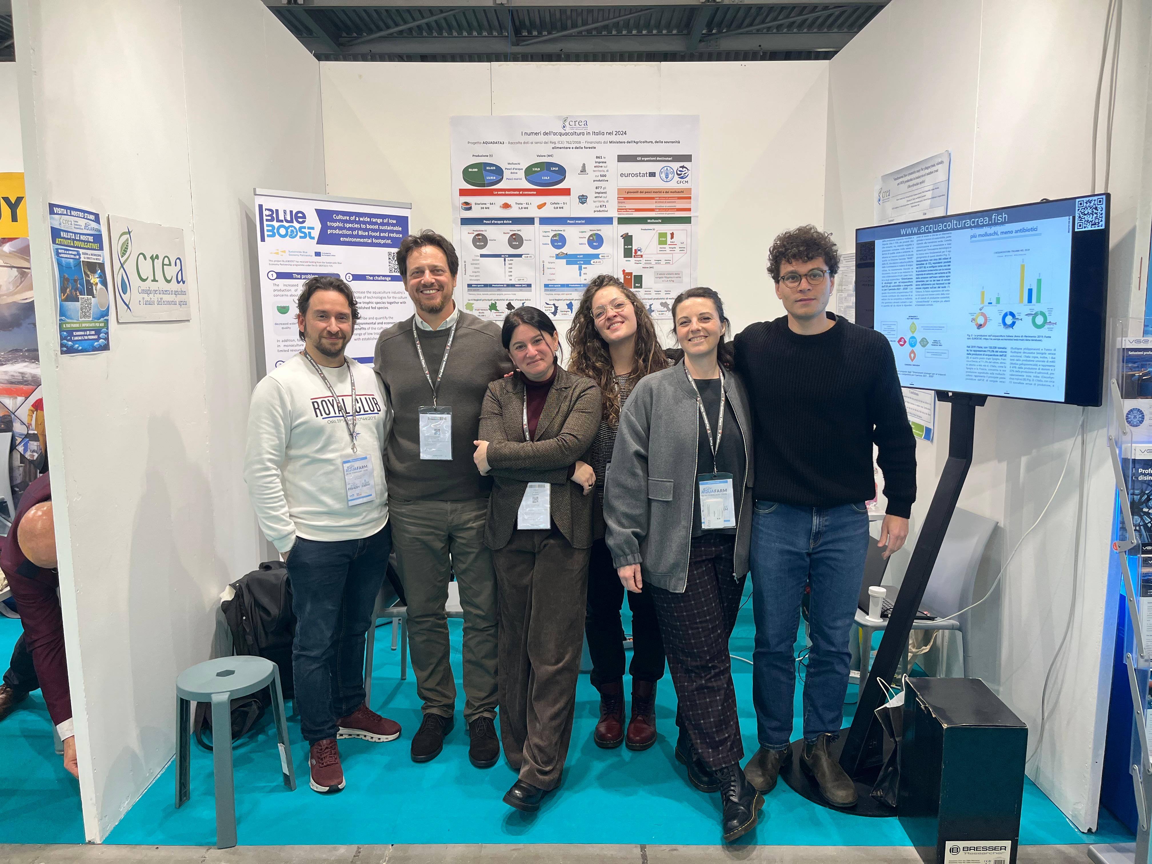 Grande partecipazione del CREA ad AQUAFARM 2026