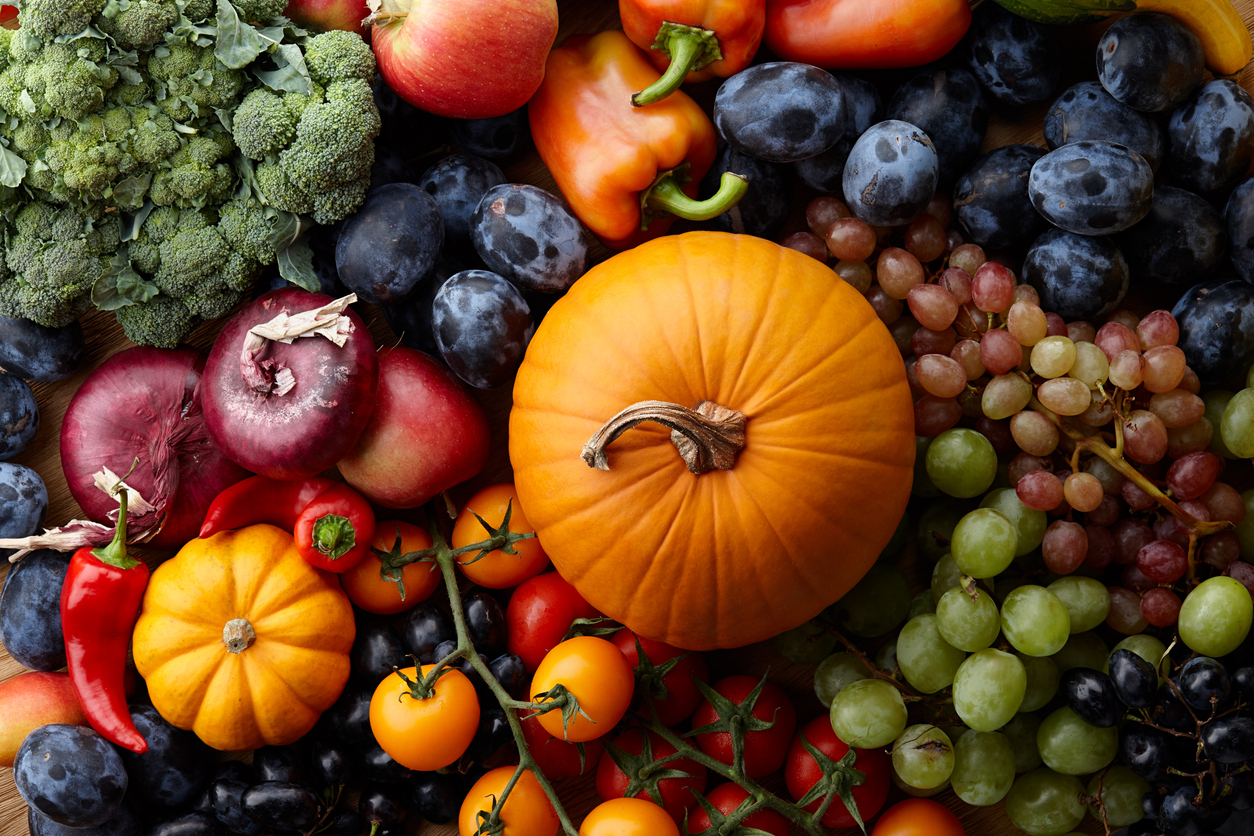 I cibi tipici dell'autunno