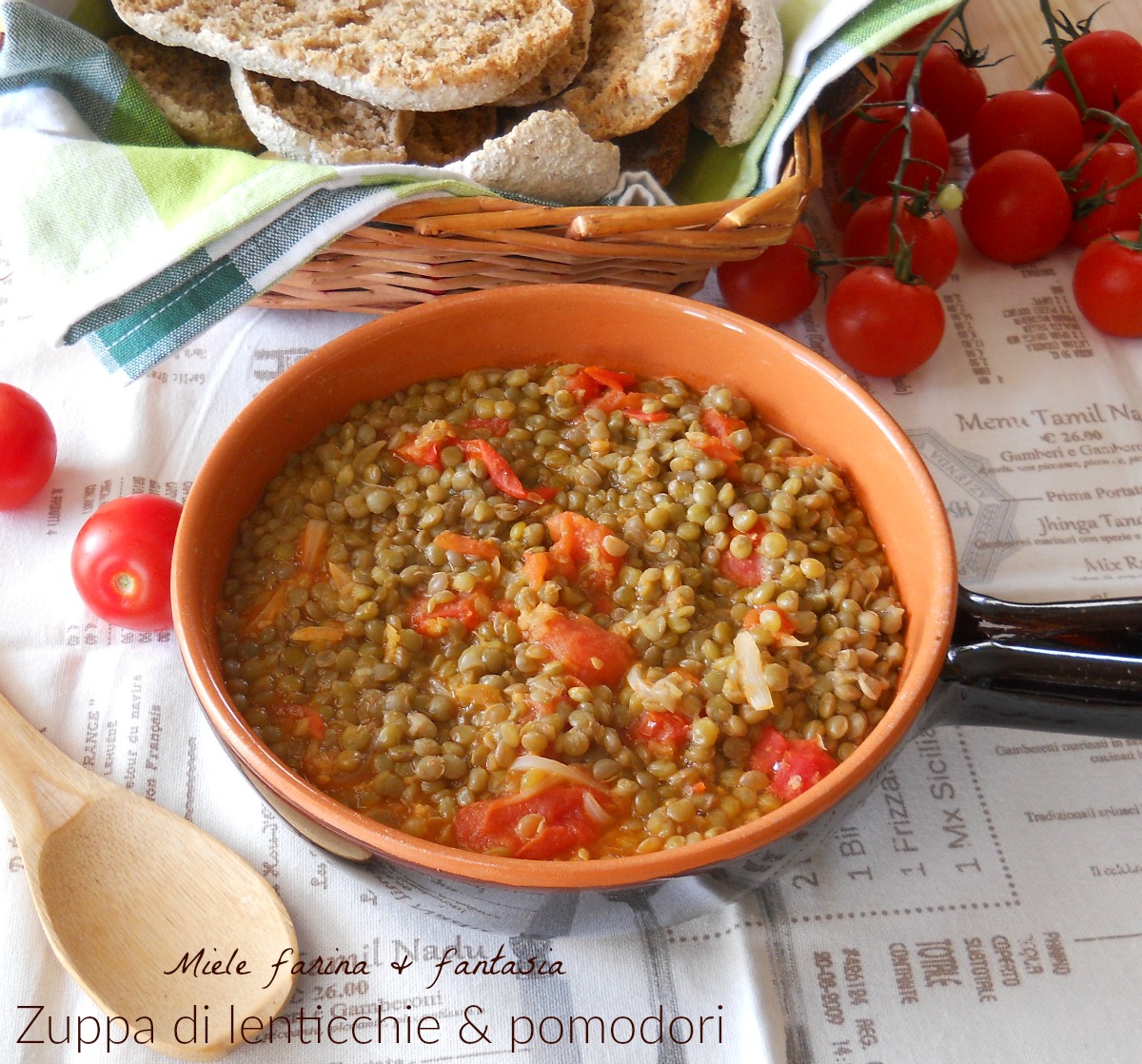 Il CREA su TGR RegionEuropa: la zuppa di lenticchie, un concentrato di energia