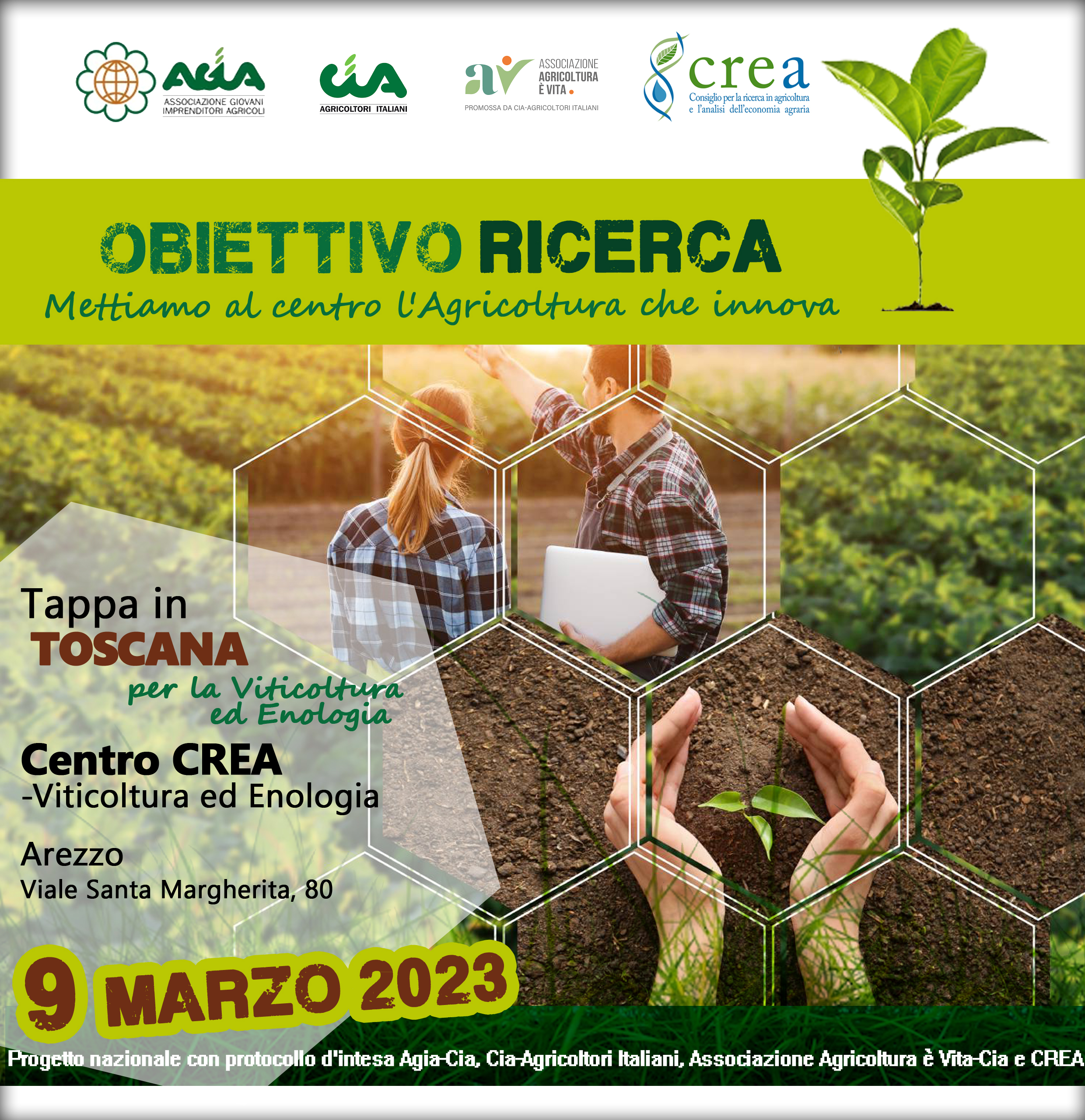 OBIETTIVO RICERCA: METTIAMO AL CENTRO L’AGRICOLTURA CHE INNOVA. AL CREA VITICOLTURA ED ENOLOGIA L’OTTAVO APPUNTAMENTO