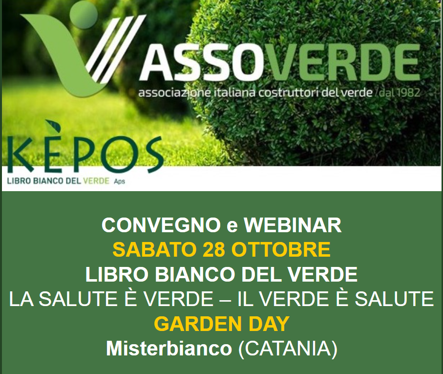 Il CREA alla Fiera GARDEN DAY con Libro Bianco del Verde