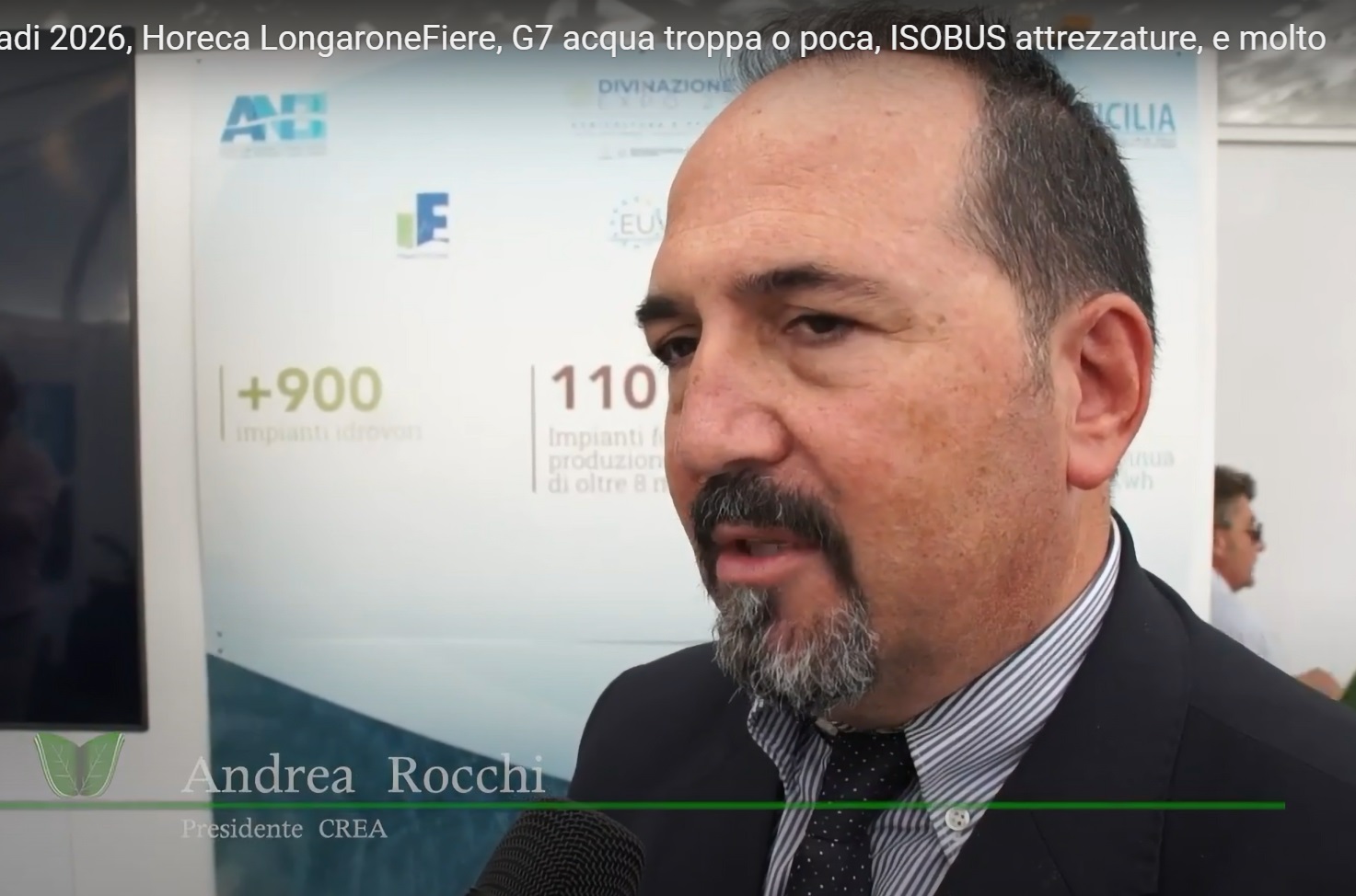 G7 Agricoltura: l'emergenza idrica le soluzioni del CREA