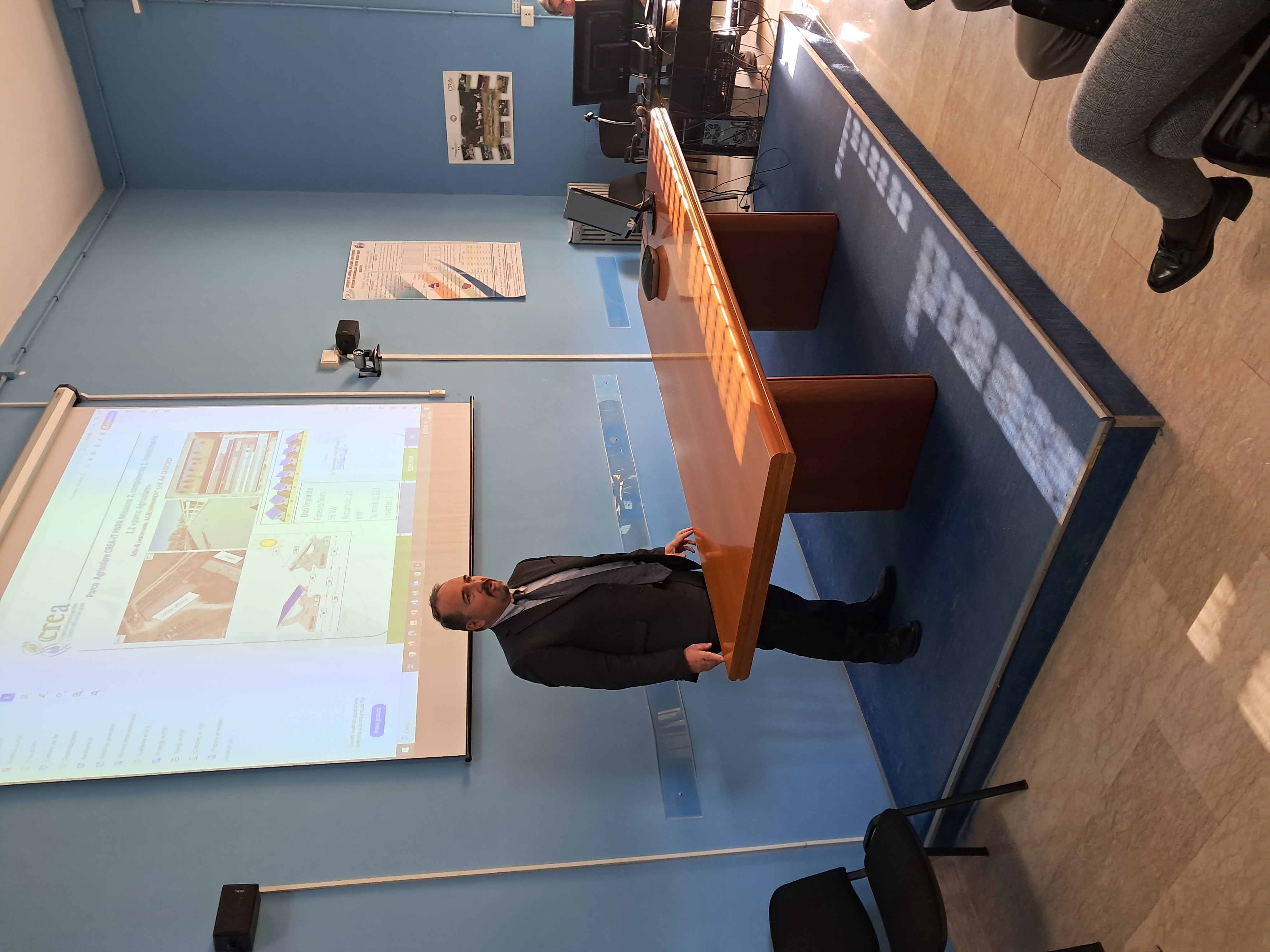 Opendays: il Presidente Rocchi incontra i ricercatori dei centri CREA IT e CREA ZA