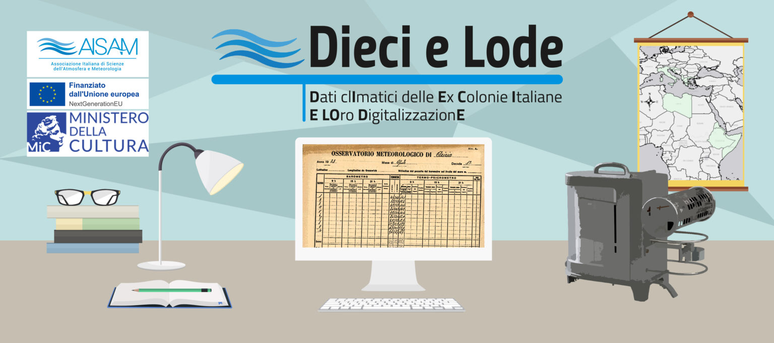 Al CREA meeting conclusivo del Progetto “DIECI E LODE” Dati clImatici delle Ex-Colonie Italiane E LOro DigitalizzazionE