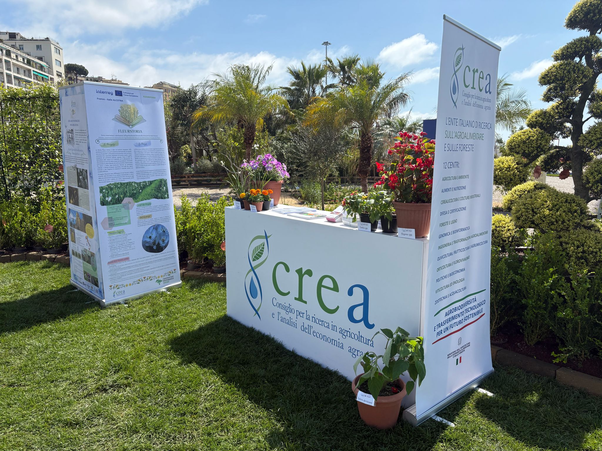 Il CREA a Euroflora 2025