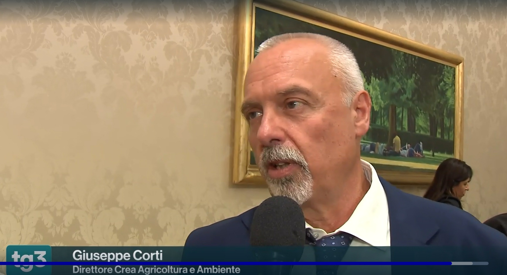 Tg3: Il Direttore Giuseppe Corti intervistato sulla carta dei suoli 1: 100.000