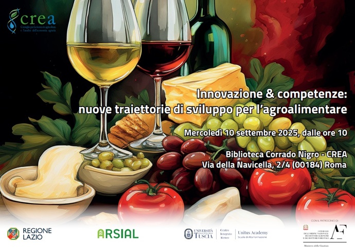 Innovazione e competenze: nuove traiettorie di sviluppo del settore agroalimentare Innovazione e competenze: nuove traiettorie di sviluppo del settore agroalimentare
