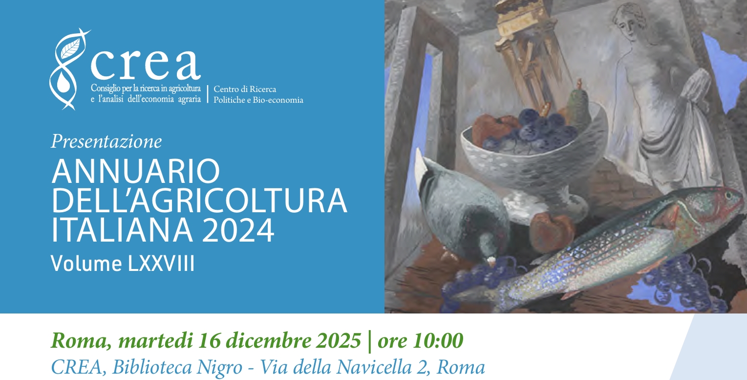 Presentazione dell’Annuario dell’Agricoltura Italiana 2024 – LXXVIII edizione