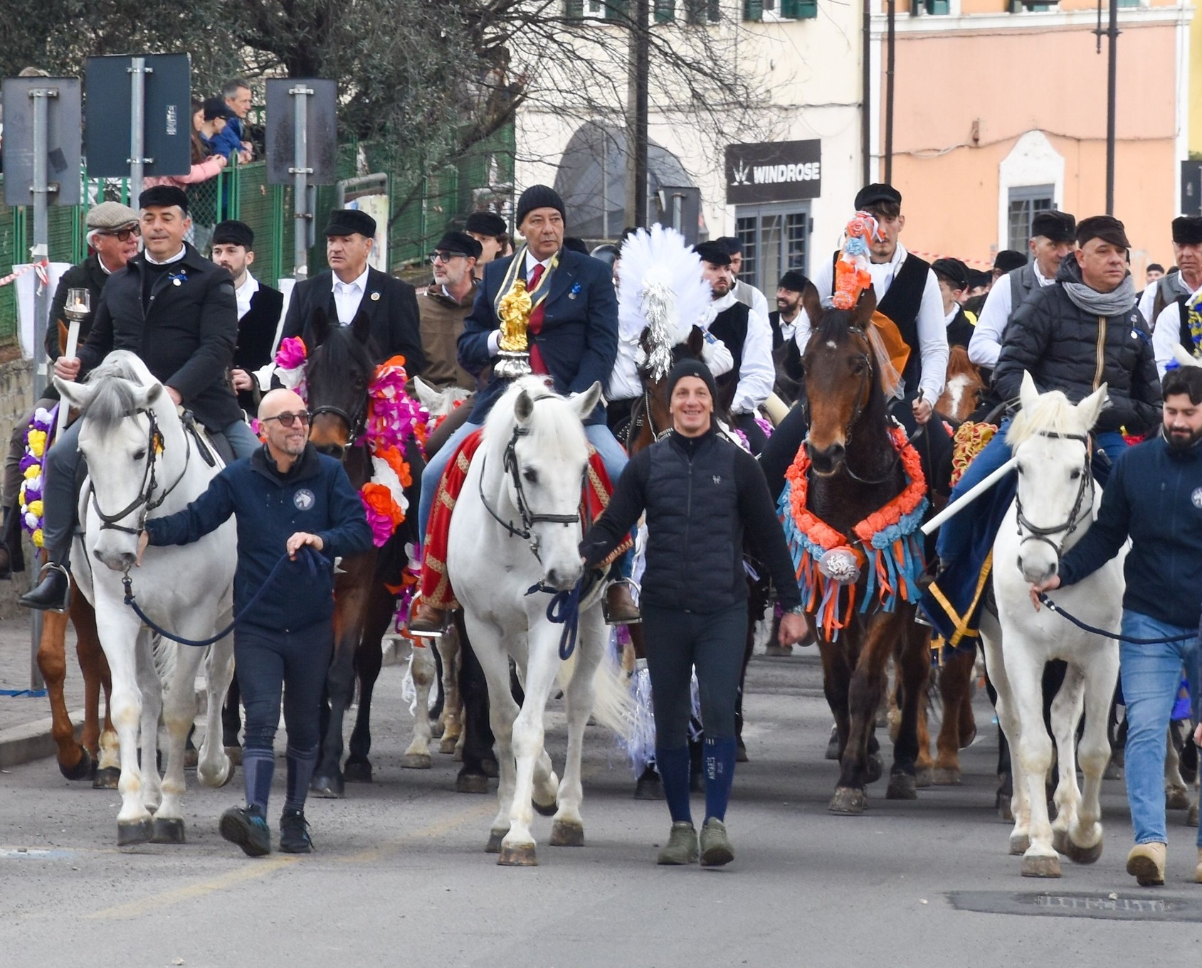 I Lipizzani del CREA a Monterotondo per i festeggiamenti di Sant’Antonio Abate