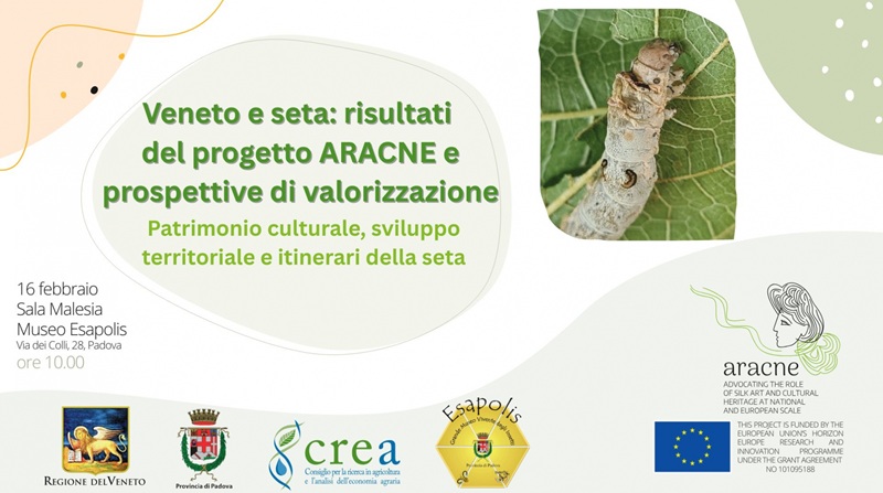 Seta veneta: nuove prospettive dal progetto ARACNE, coordinato dal CREA