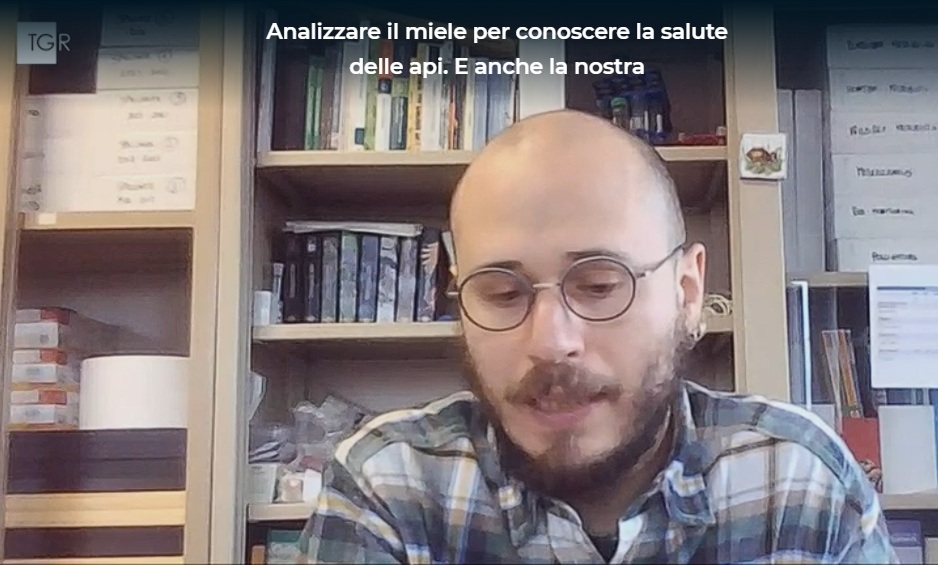 Rai TGR Piemonte: Analizzare il miele per conoscere la salute delle api. E anche la nostra