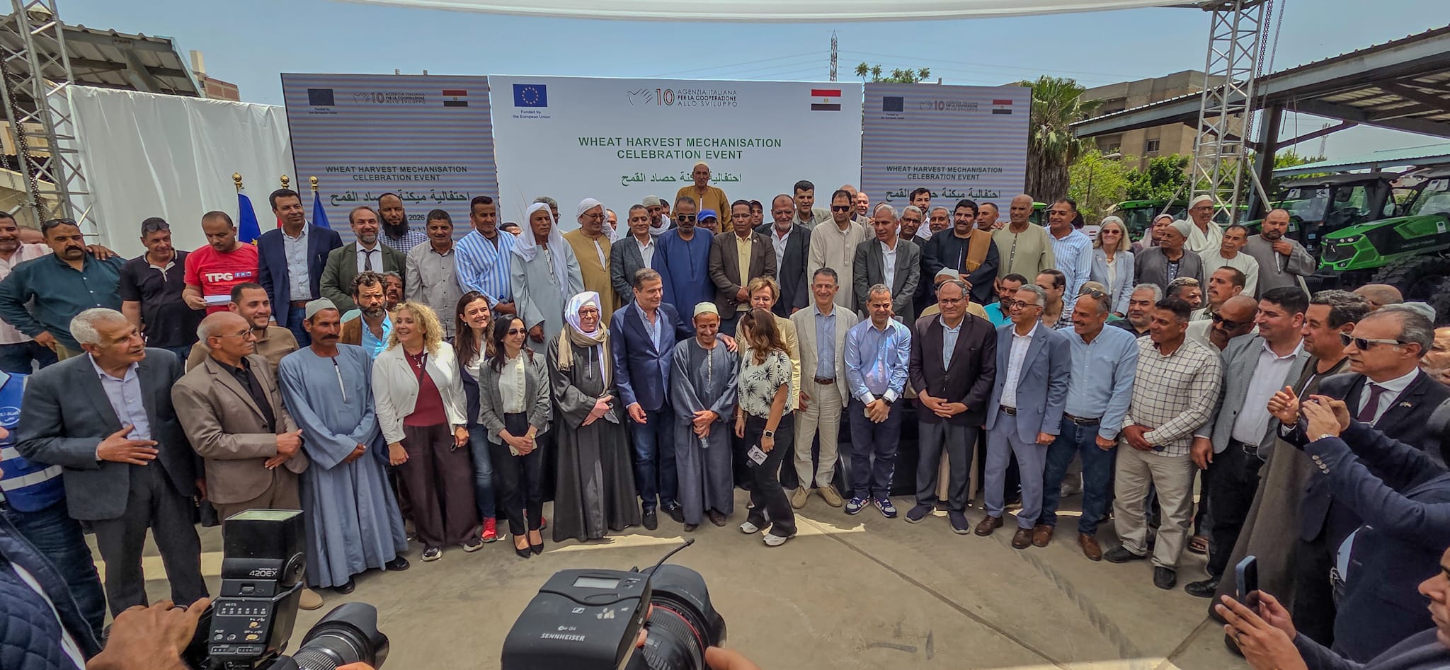 Cooperazione: celebrata in Egitto la consegna dei macchinari agricoli di EU-KAFI