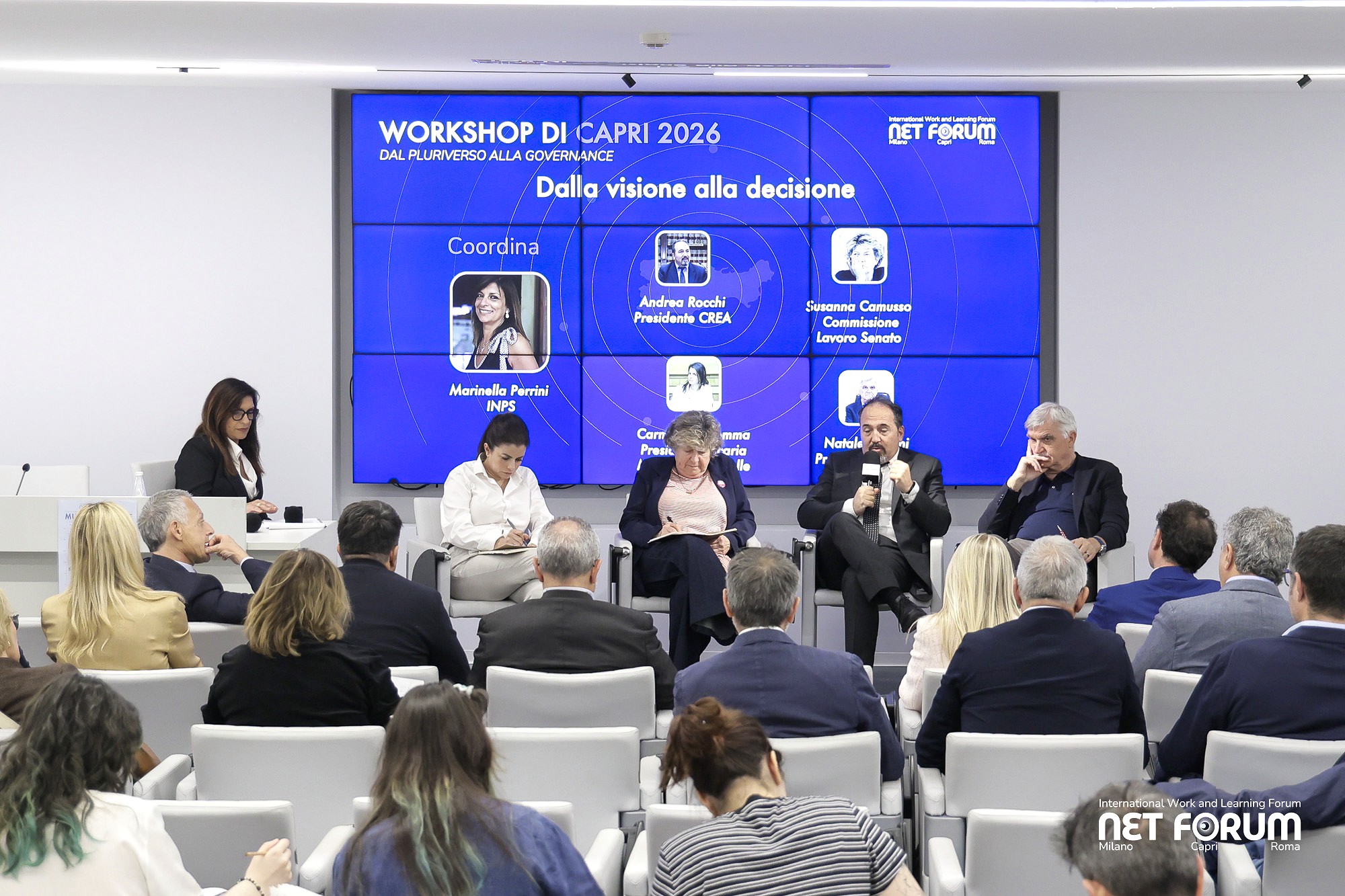 Competenze, formazione e lavoro: il contributo del CREA al Net Forum di Capri