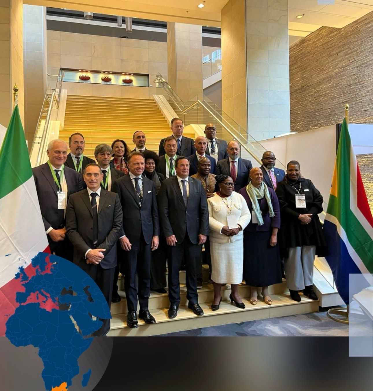 Sudafrica-Italia: Il presidente Andrea Rocchi nella delegazione del MASAF al Business Forum agroalimentare di Città del Capo