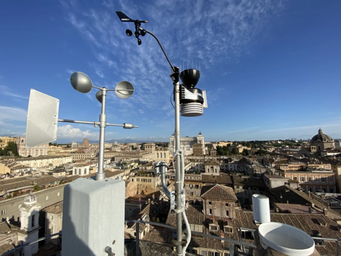 La Stazione meteorologica del Collegio Romano aderisce al sistema di allerta della Protezione Civile