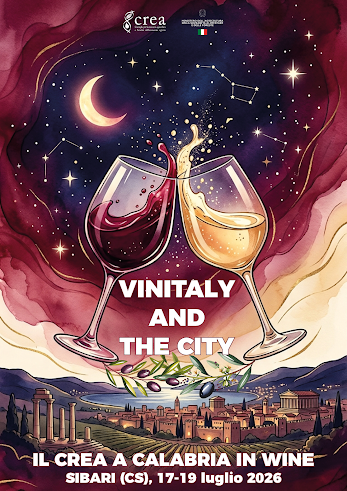 Il CREA protagonista a Vinitaly and the City – Calabria in Wine