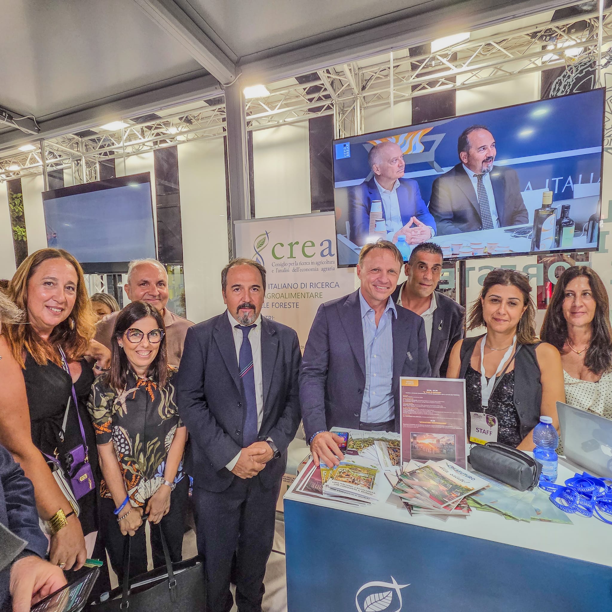 Il CREA a Vinitaly and the City a Sibari: giovani, ricerca e territori per il futuro di vino e olio italiani