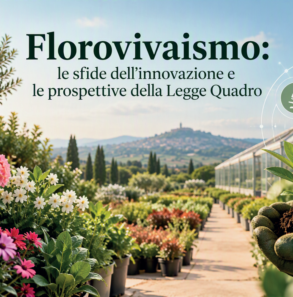 Florovivaismo, innovazione e Legge Quadro: ricerca e filiera a confronto a Greenitaly