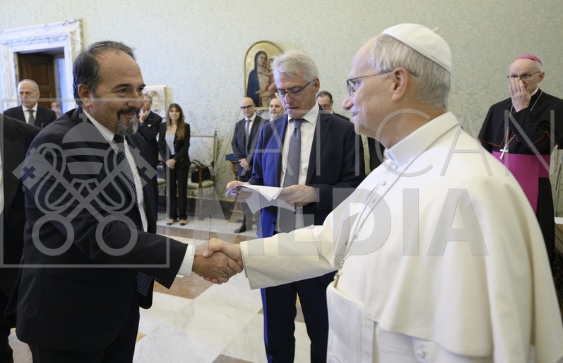 Papa Leone XIV incontra i Presidenti degli Enti pubblici di ricerca: presente Andrea Rocchi
