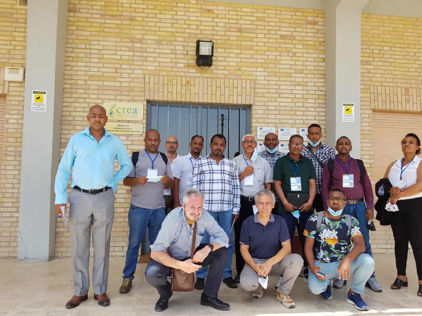 Il CREA Cerealicoltura e Colture Industriali di Foggia riceve in visita la Delegazione Etiope esperta nel settore del grano duro