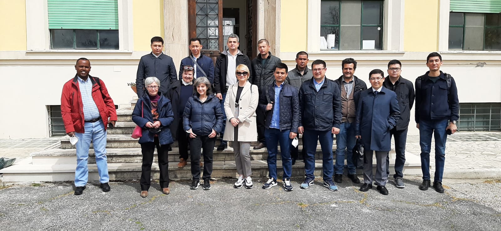 La Delegazione e i Ricercatori del CREA a Tormancina