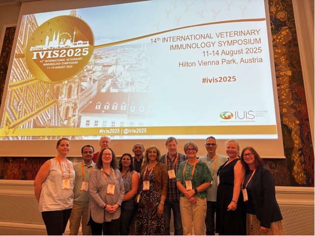 EUPAHW - Il CREA rappresenta l’Italia e la partnership europea al 14th International Veterinary Immunology Symposium (IVIS 2025) tenutosi a Vienna EUPAHW - Il CREA rappresenta l’Italia e la partnership europea al 14th International Veterinary Immunology Symposium (IVIS 2025) tenutosi a Vienna