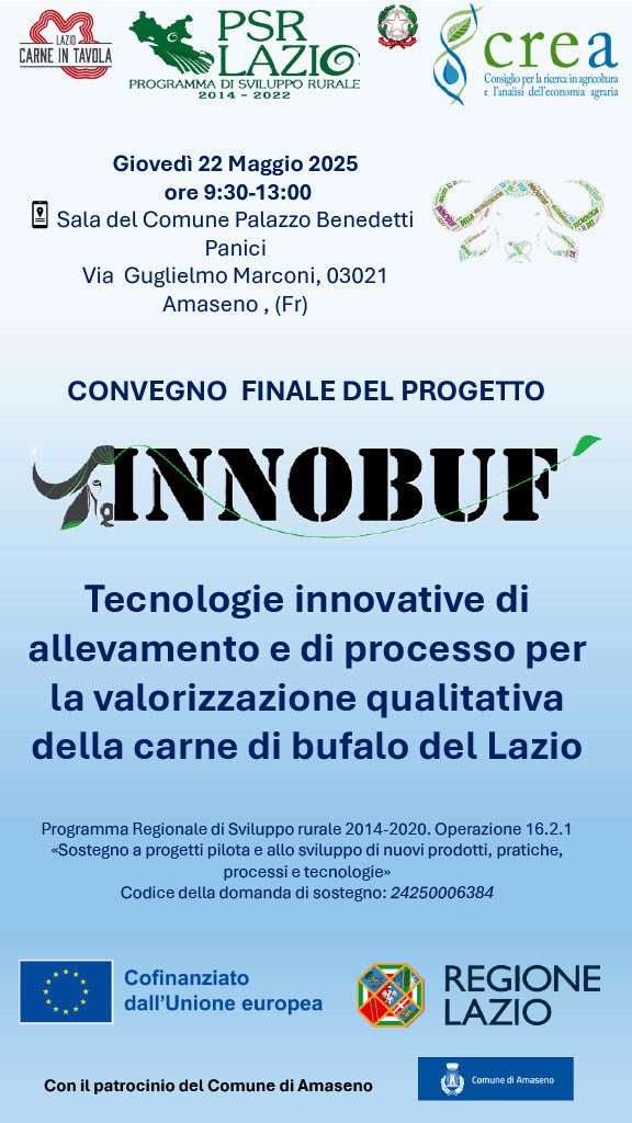 Convegno finale del progetto INNOBUF