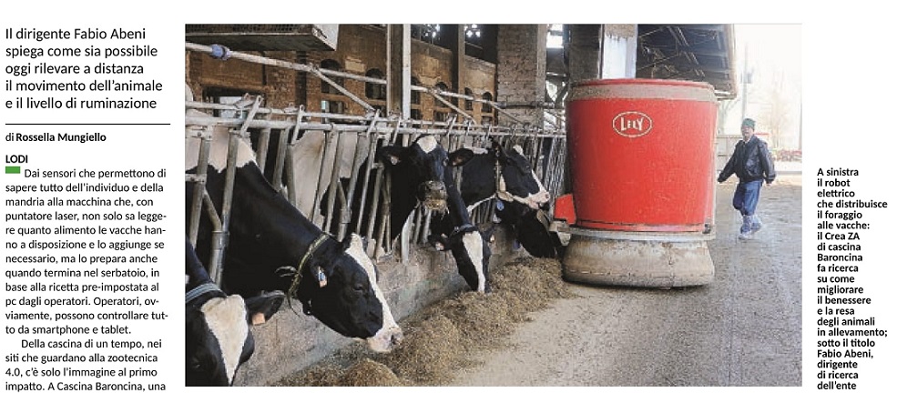 Intervista del quotidiano “IL CITTADINO” al Dirigente di ricerca Fabio Abeni