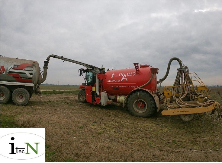 Tecnologie informatiche chimiche e biologiche per ottimizzare l’azoto da effluenti zootecnici in agricoltura di precisione