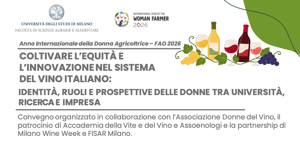 Coltivare l’equità e l’innovazione nel sistema del vino italiano: identità, ruoli e prospettive delle donne tra università, ricerca e impresa