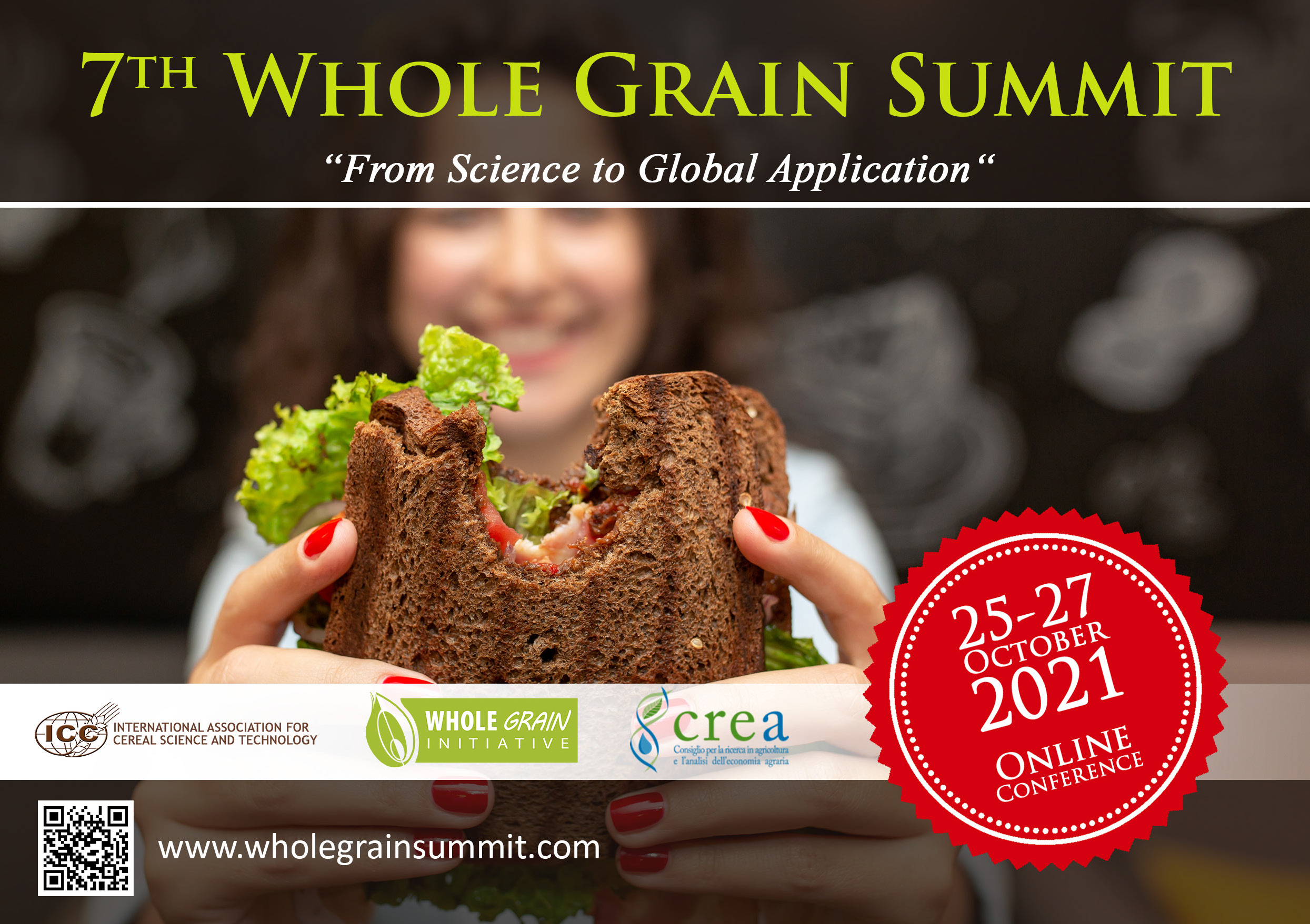 7th Whole Grain Summit (WGS2021) “From science to global application”