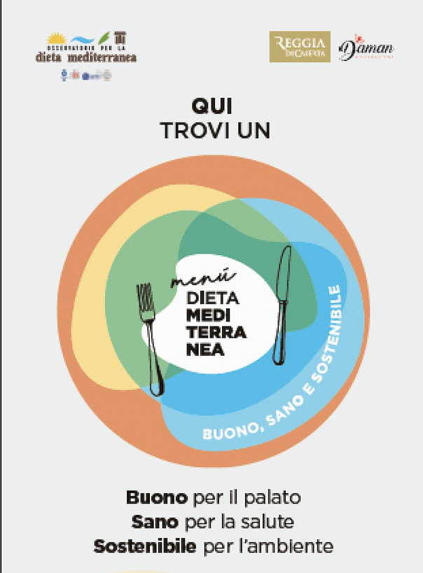 ALLA REGGIA DI CASERTA NASCE Il MENU’ MEDITERRANEO SOSTENIBILE