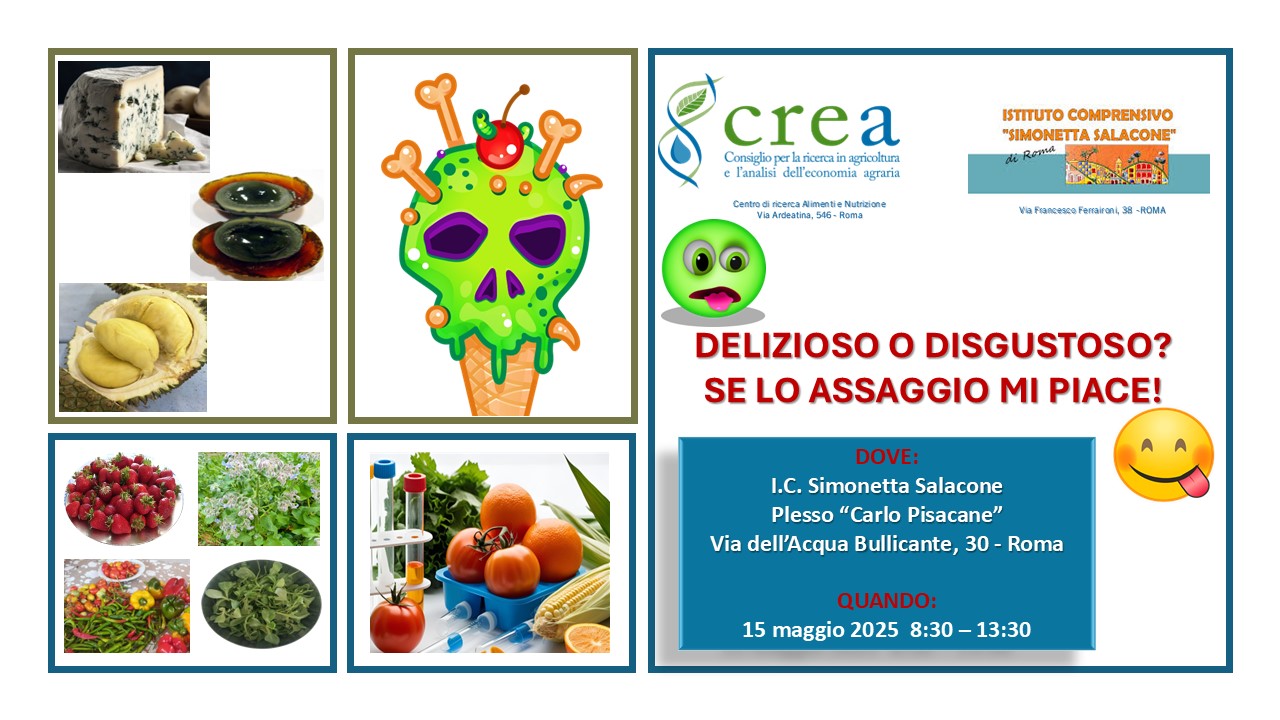 DELIZIOSO O DISGUSTOSO? SE LO ASSAGGIO MI PIACE!