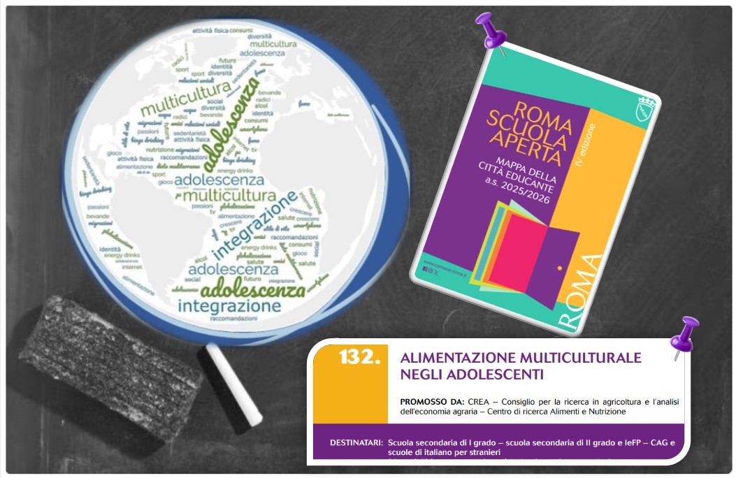 Mappa della Città Educante a.s. 2025-2026: Progetto “Alimentazione multiculturale negli adolescenti”