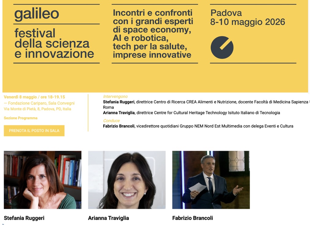 GALILEO -FESTIVAL DELLA SCIENZA E INNOVAZIONE