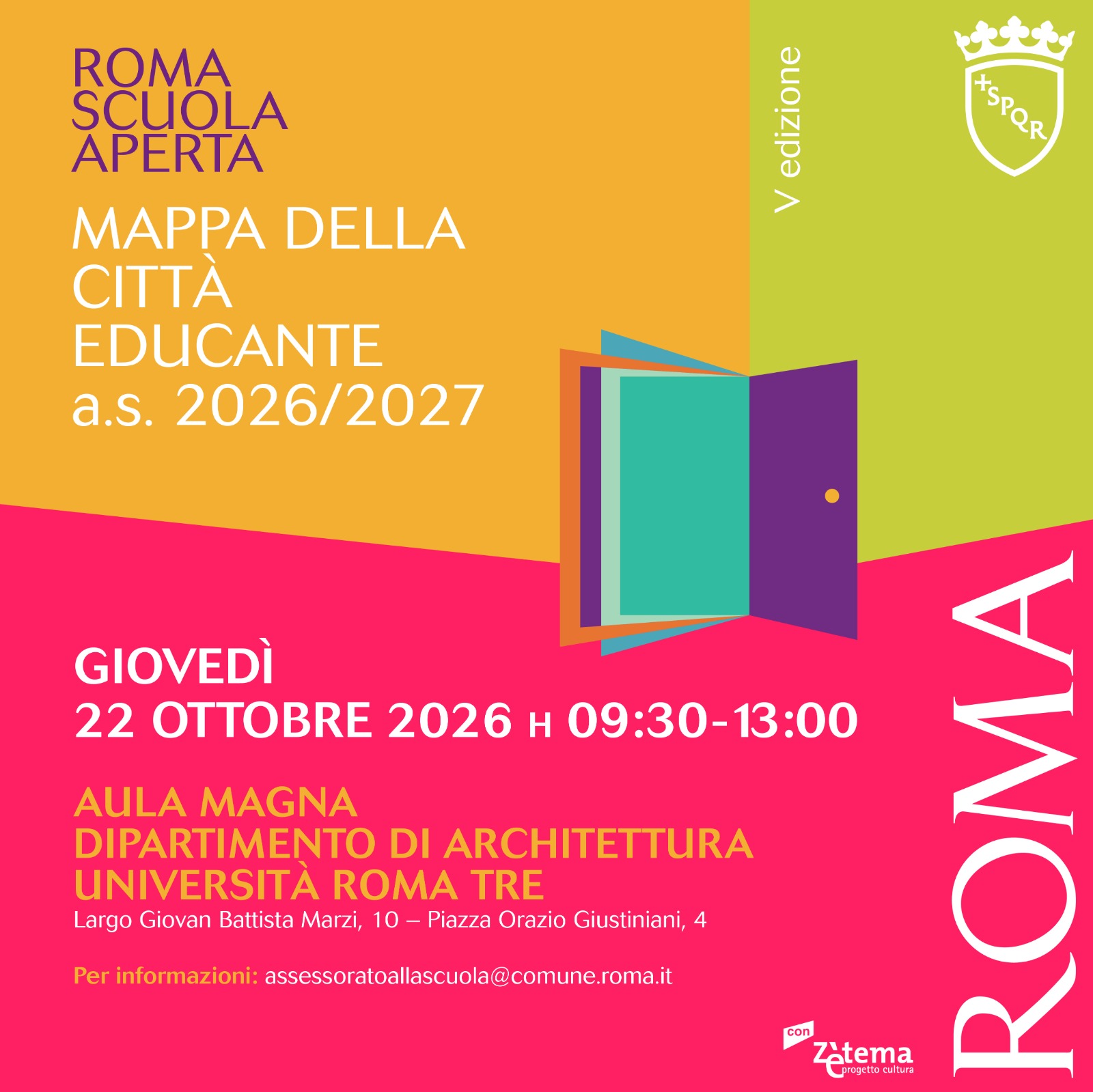 Il Centro di ricerca Alimenti e Nutrizione partecipa al nuovo Catalogo della “Mappa della Città Educante” V Edizione a.s. 2026-27