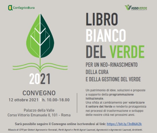 LIBRO BIANCO DEL VERDE - Per un Neo-Rinascimento della Cura e della Gestione del Verde