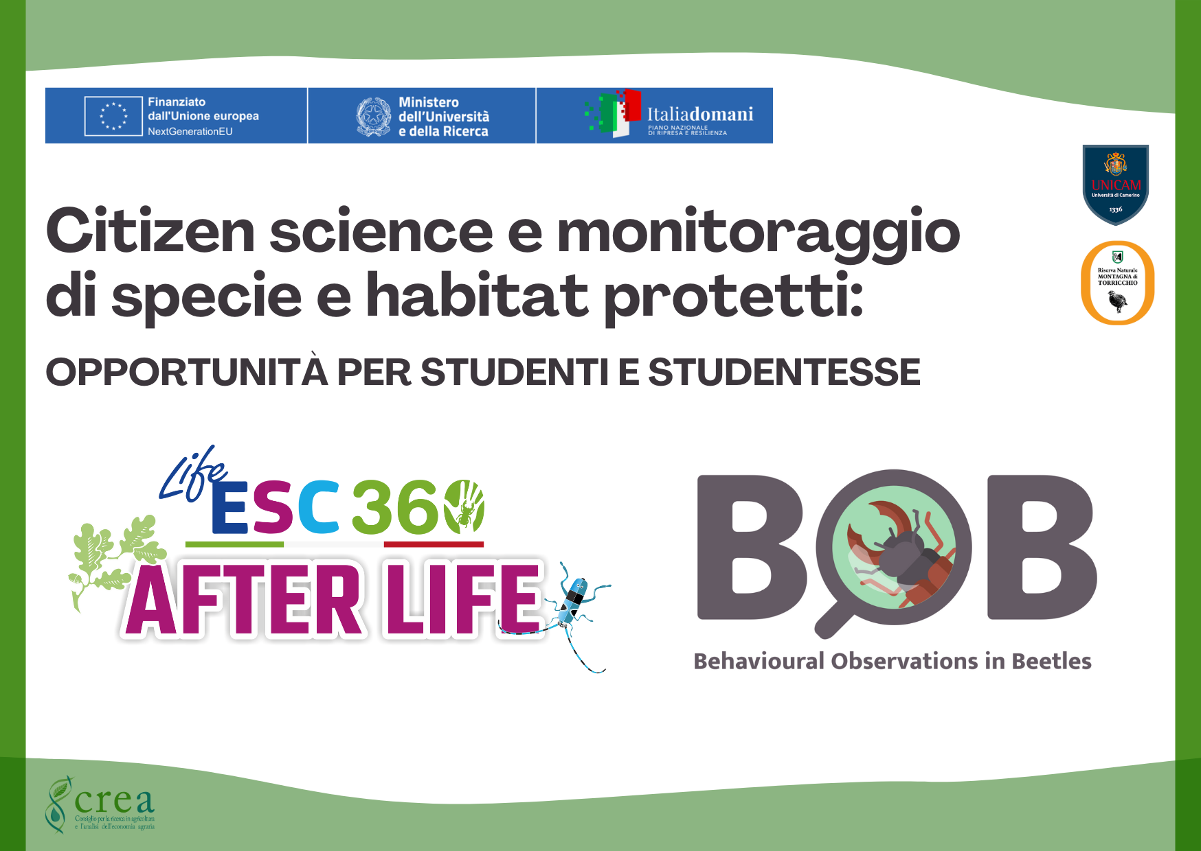 Locandina promozionale dell’evento 