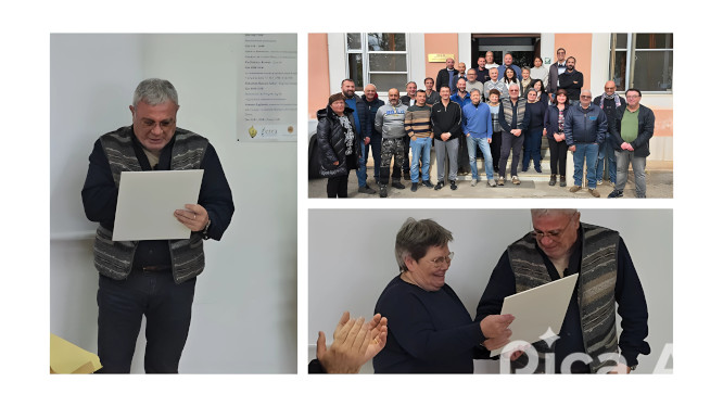 Al collega Fausto Cuciniello della Sede di Battipaglia del CREA DC