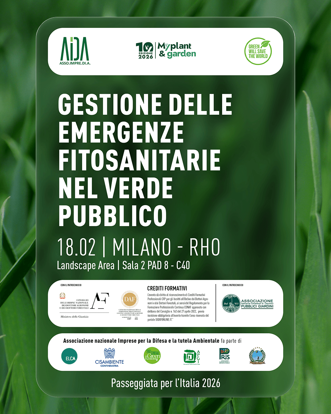 Il CREA al MyPlant & Garden 2026