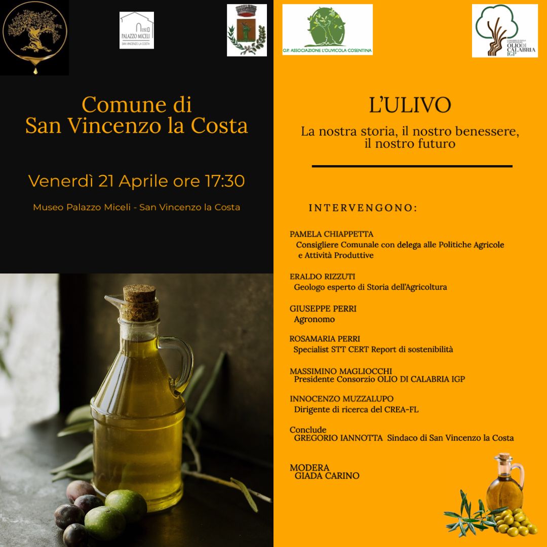 L' Ulivo, la nostra storia, il nostro benessere, il nostro futuro