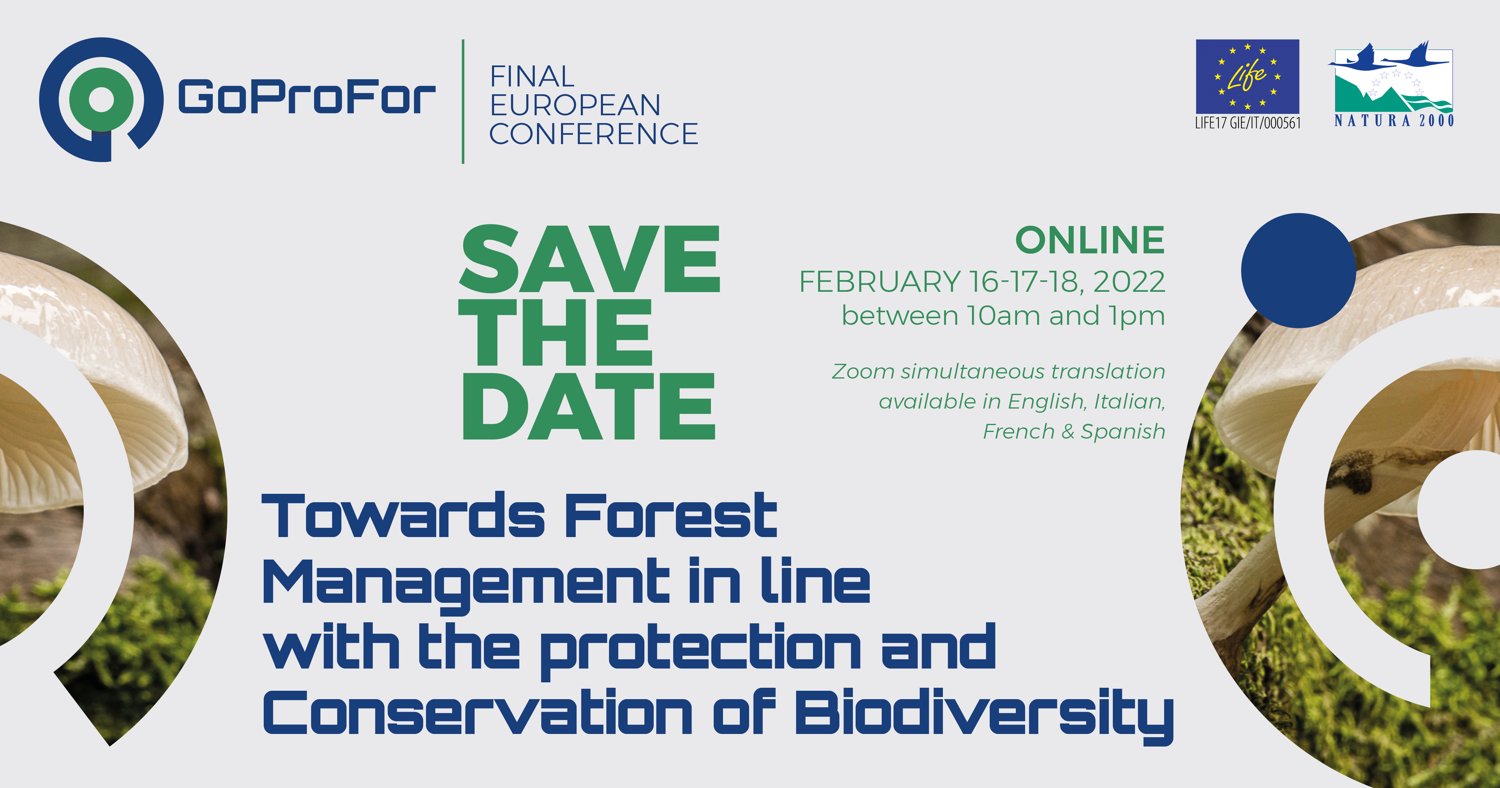 LIFE GoProFor-Final European Conference: per la tutela della biodiversità