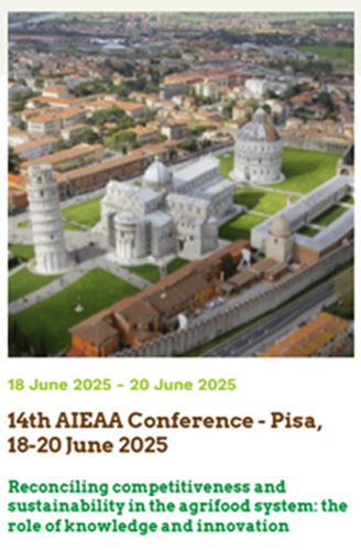 Partecipazione del CREA Politiche e Bioeconomia alla 14° Conferenza AIEAA