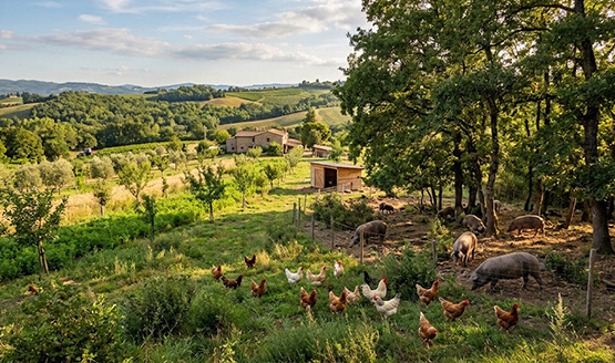 I sistemi agro-zoo-forestali per promuovere la salute del pollo e del suino