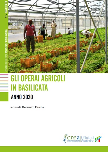 Gli operai agricoli in Basilicata– Anno 2020