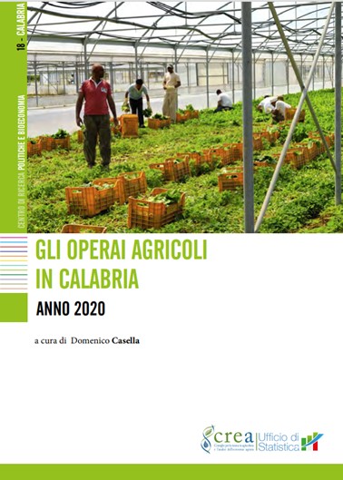 Gli operai agricoli in Calabria– Anno 2020