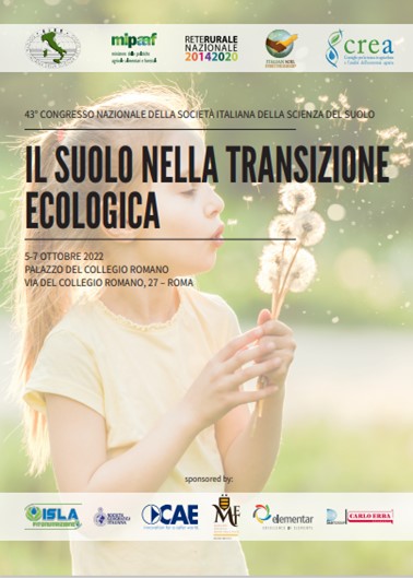 Il suolo nella transizione ecologica: il CREA coorganizza il 43° Congresso Nazionale della Società Italiana della Scienza del Suolo (SISS)