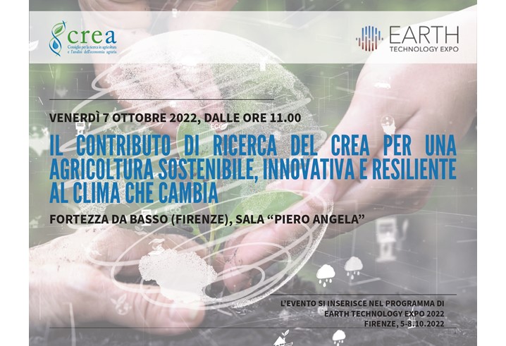 Il contributo della ricerca CREA per una agricoltura sostenibile, innovativa e resiliente al clima che cambia