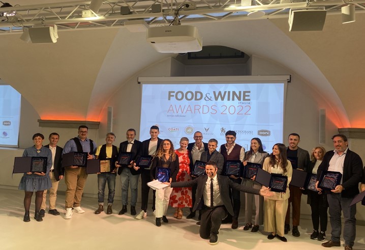 Food&Wine Italia Awards 2022: la Scuola Giovani Pastori premiata nella categoria Innovazione nel cibo