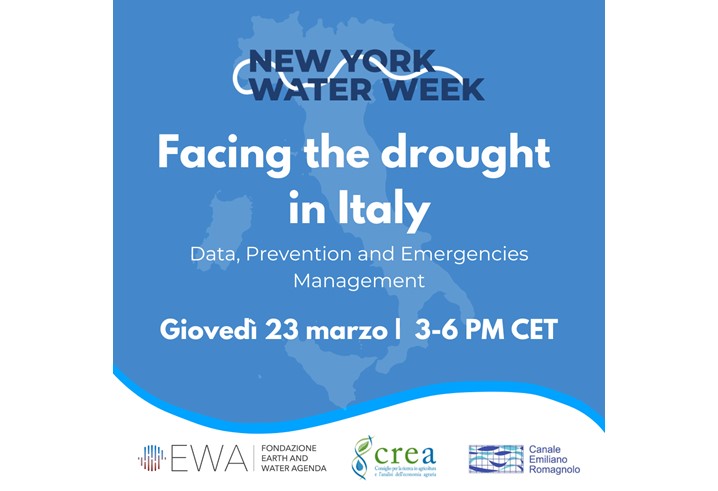 Conferenza ONU sull’Acqua 2023: il contributo del CREA